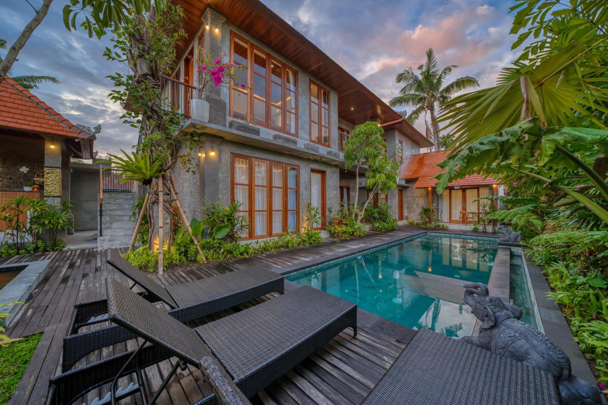 Akasha Villa Ubud Exteriör bild